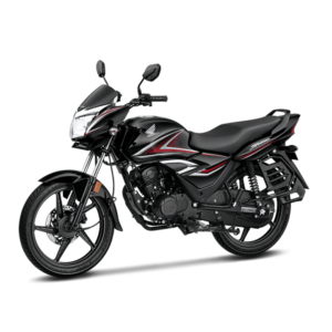 Honda Shine Bike Image this image shows one bike which was we provide to customer for bike rent in udaipur purpose