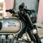 This is the picture of royal enfield bike which was we provide to customer for bike rent in udaipur